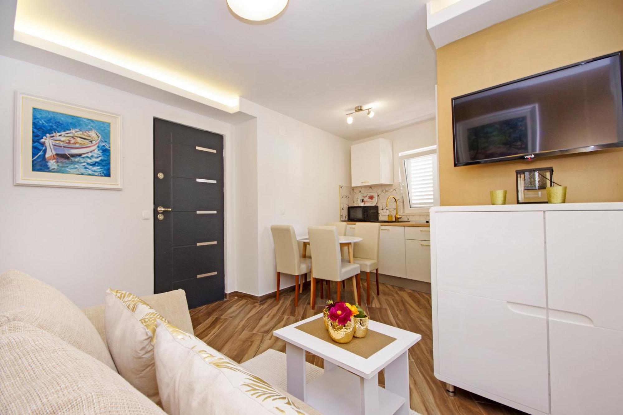 Apartments Roma Baška Voda Exteriér fotografie